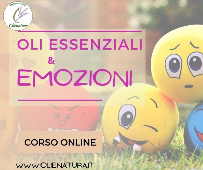 corso oli essenziali ed emozioni
